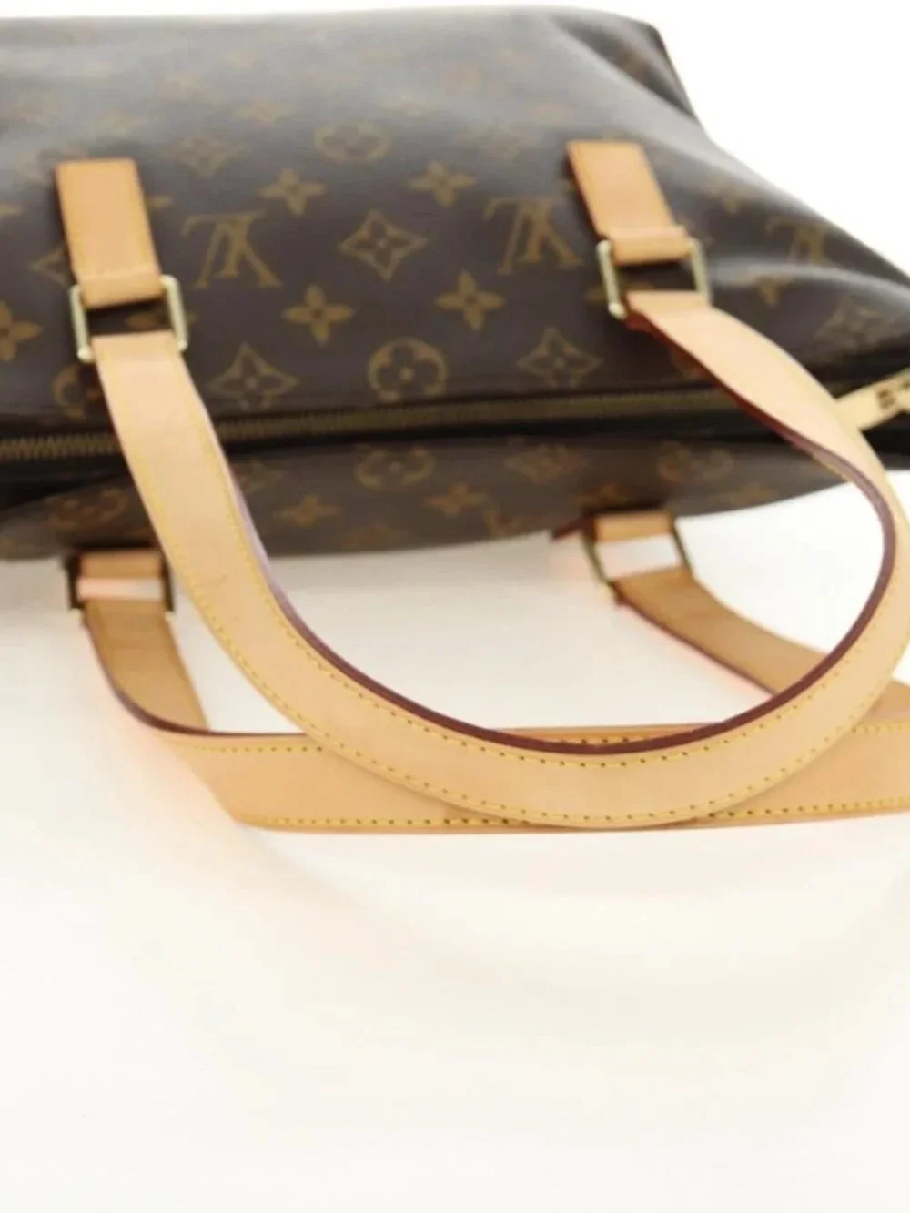 LOUIS VUITTON Monogram Cabas Piano Tote Bag M51148 LV Auth 187216SAM